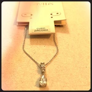 Cubic Zirconia Necklace from David’s Bridal
